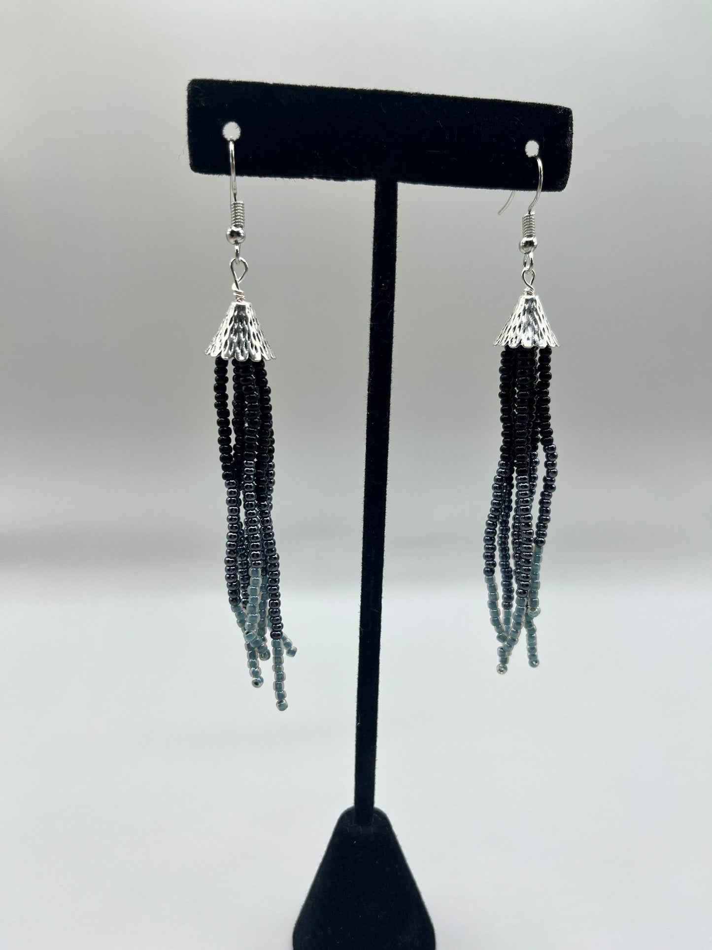 Beaded Chandelier Earrings