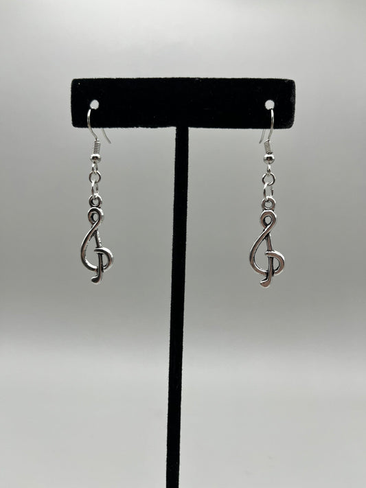 Musical Note Earrings