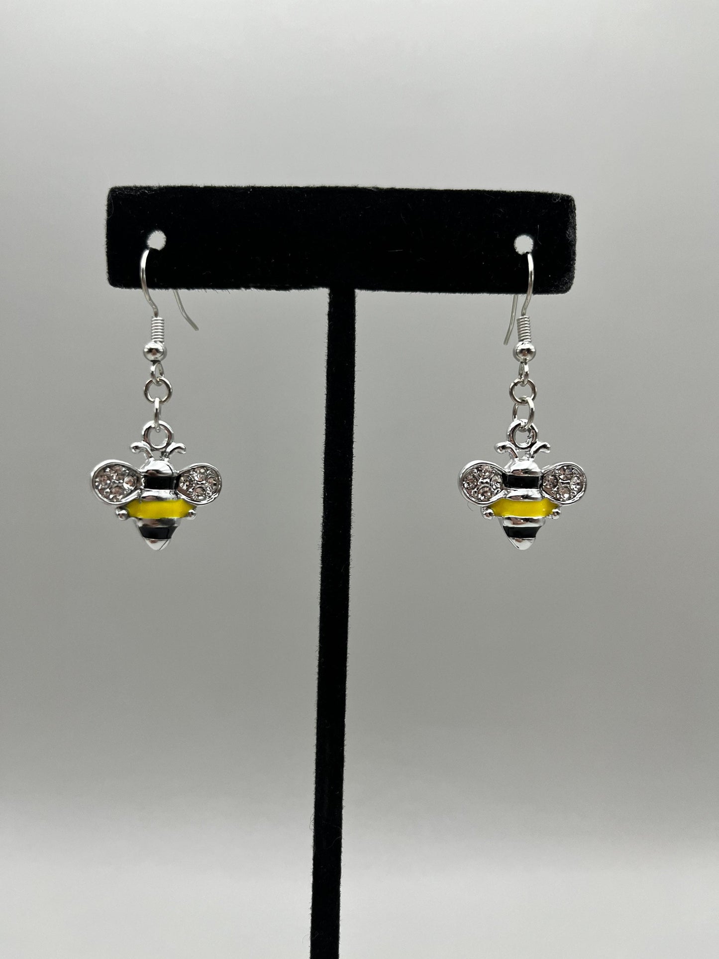 Resin Bee Earrings