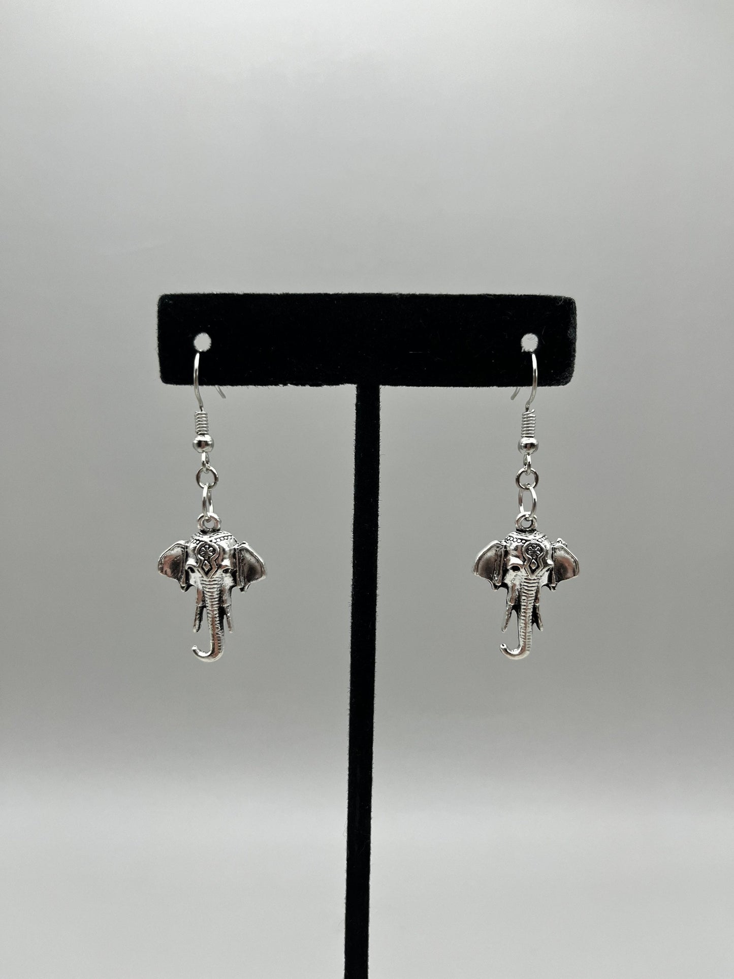 Elephant Face Earrings