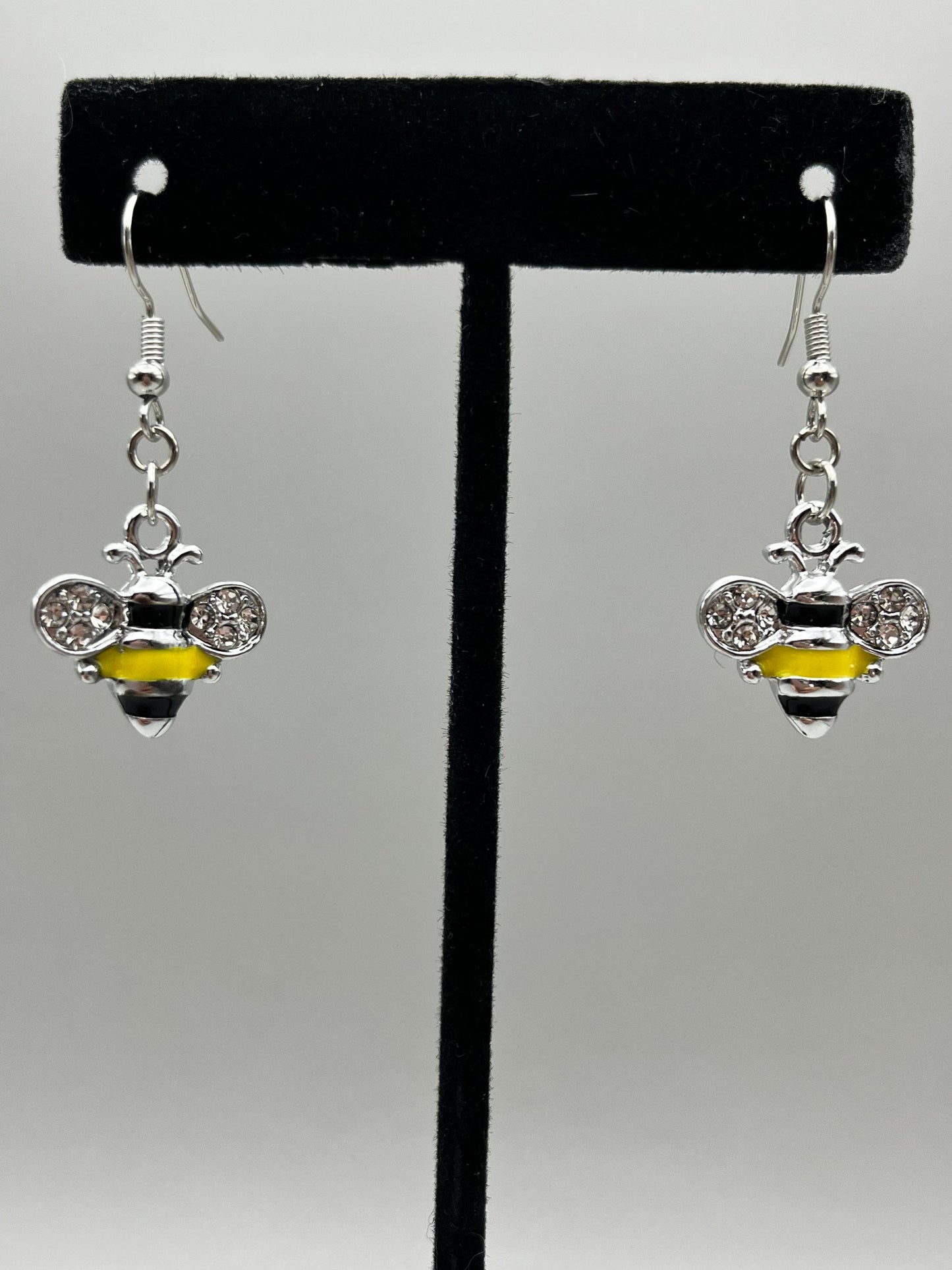 Resin Bee Earrings