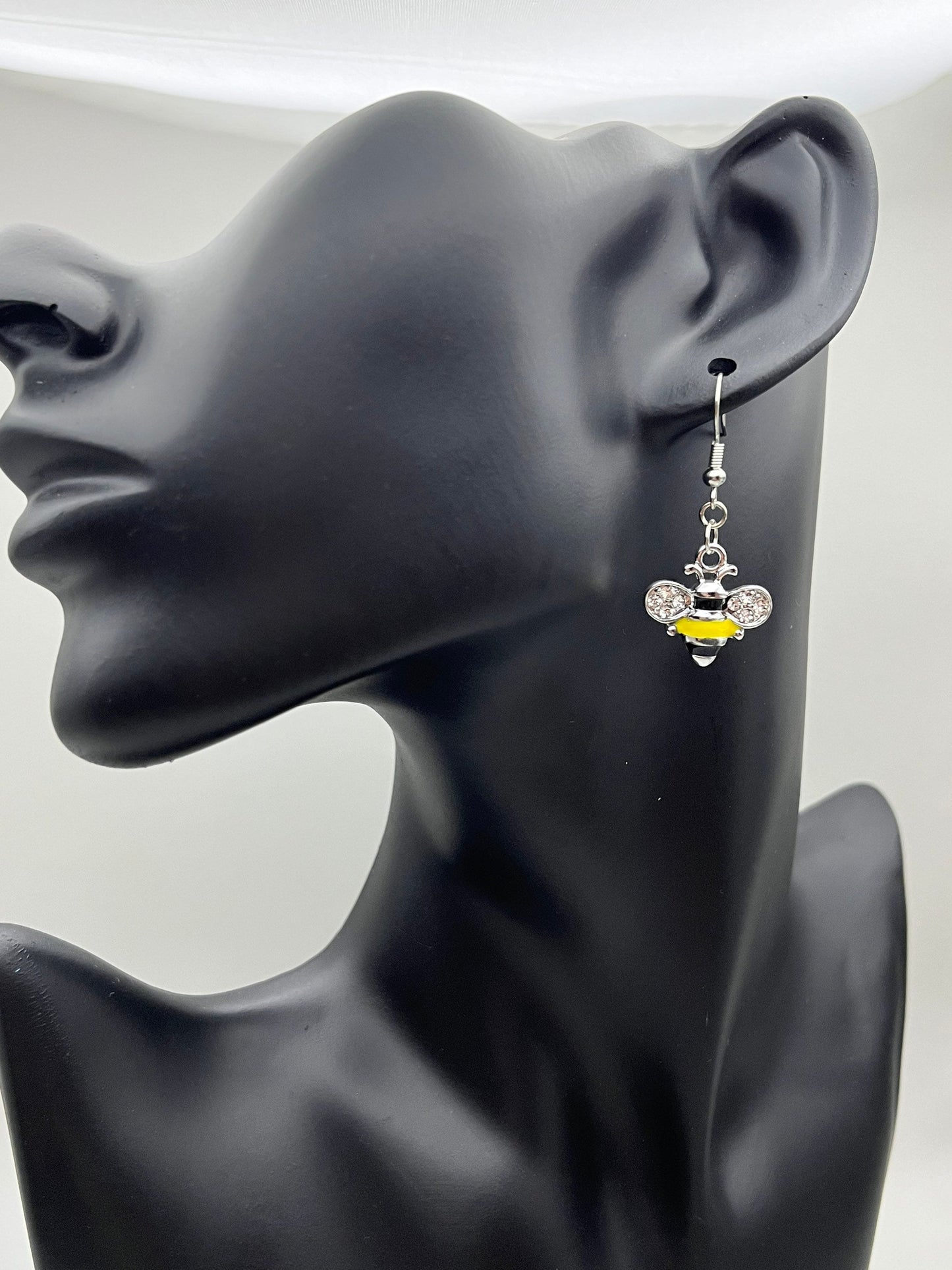 Resin Bee Earrings