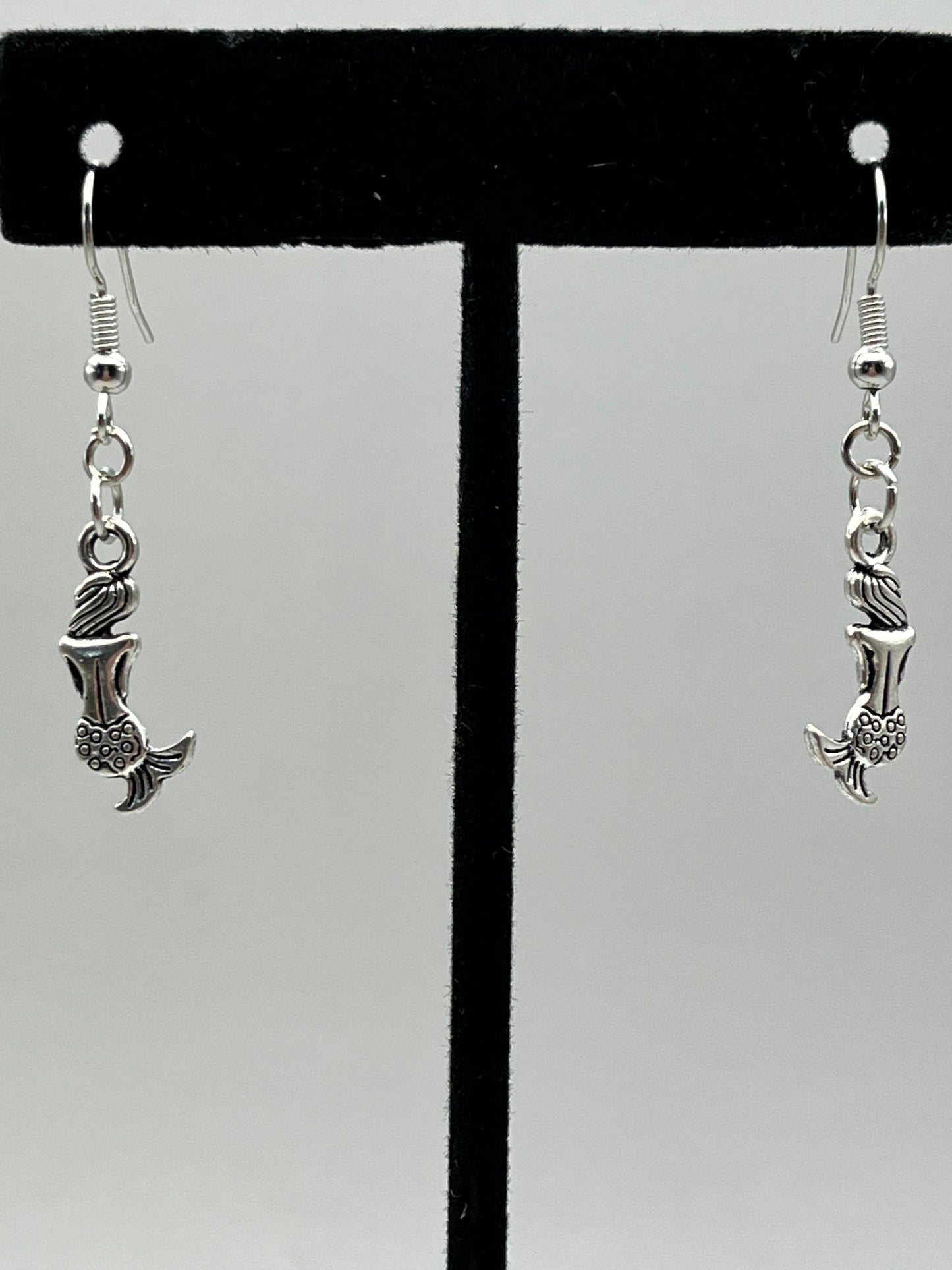 Mermaid Silhouette Earrings