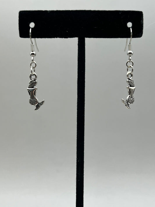 Mermaid Silhouette Earrings