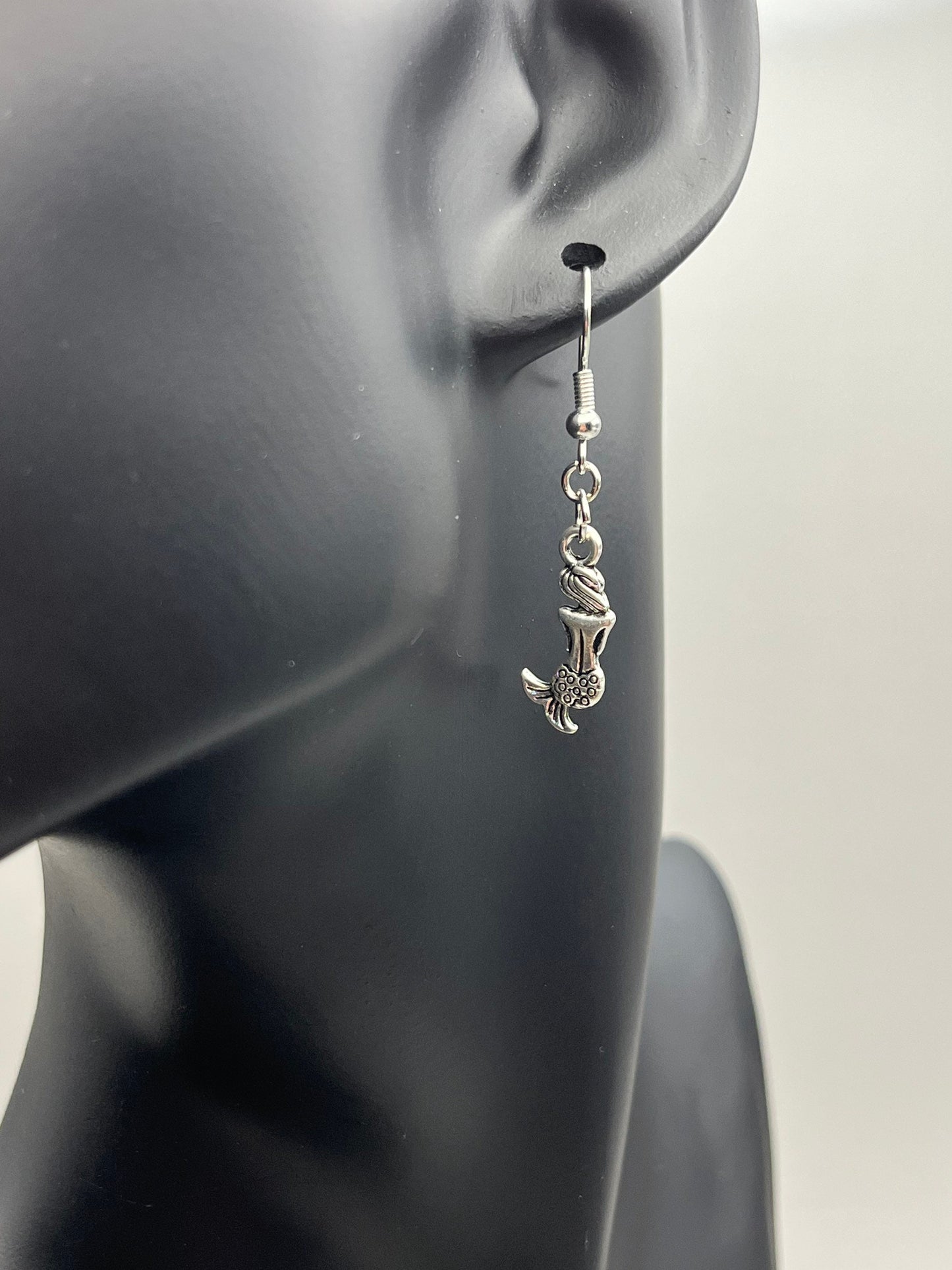 Mermaid Silhouette Earrings