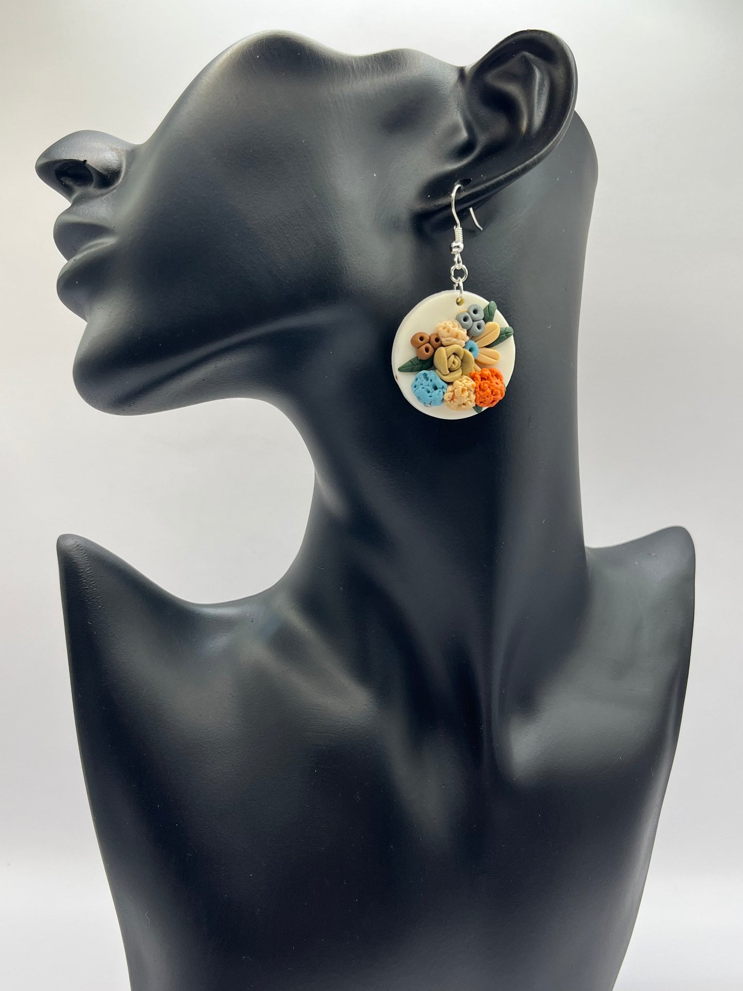 Clay Floral Earrings