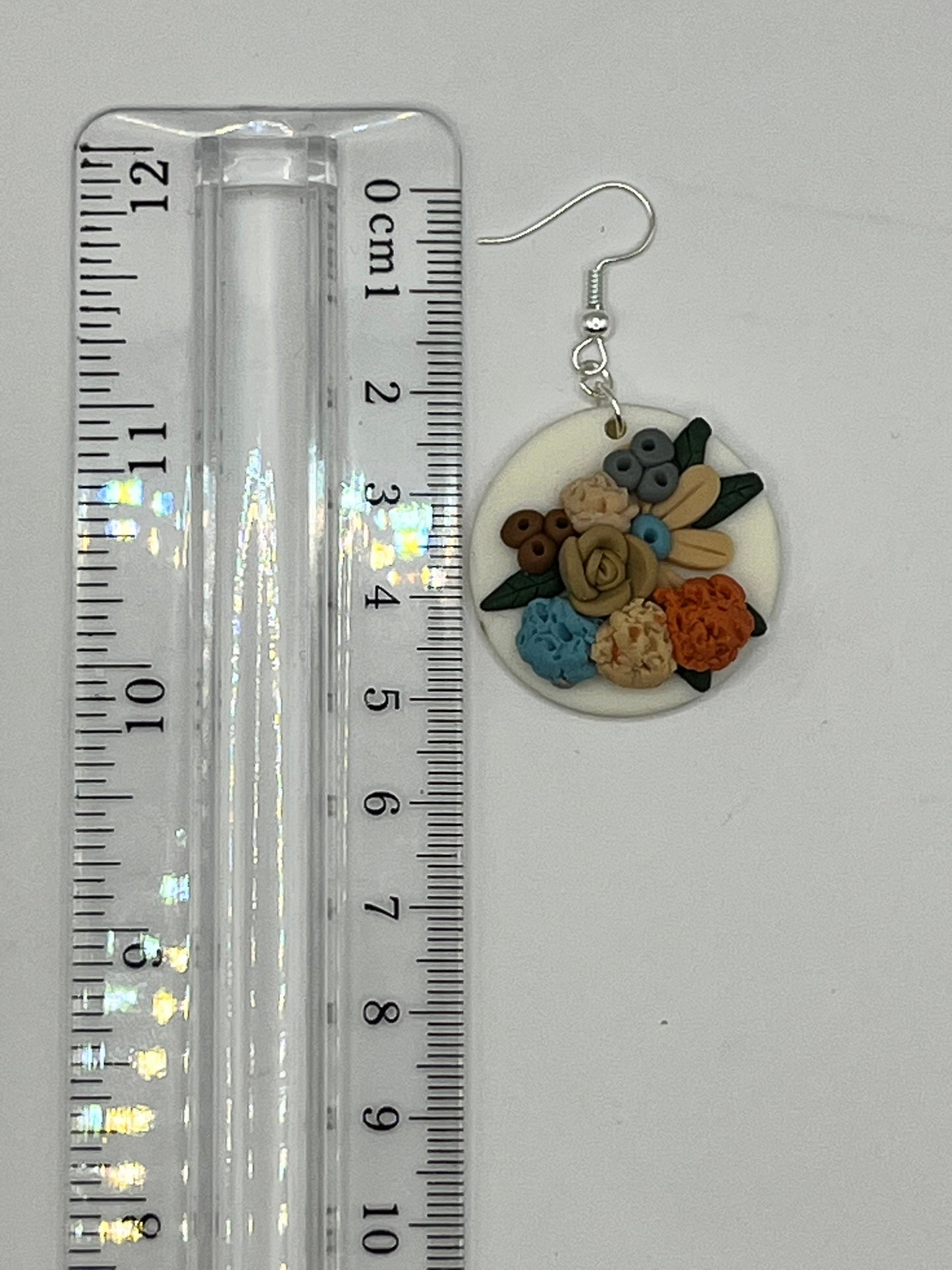 Clay Floral Earrings