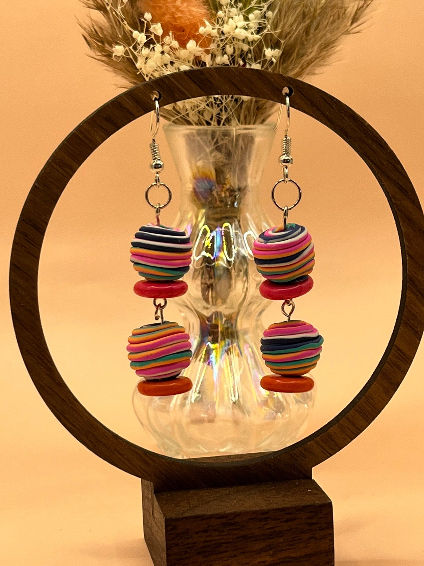 Funky Colorful Earrings