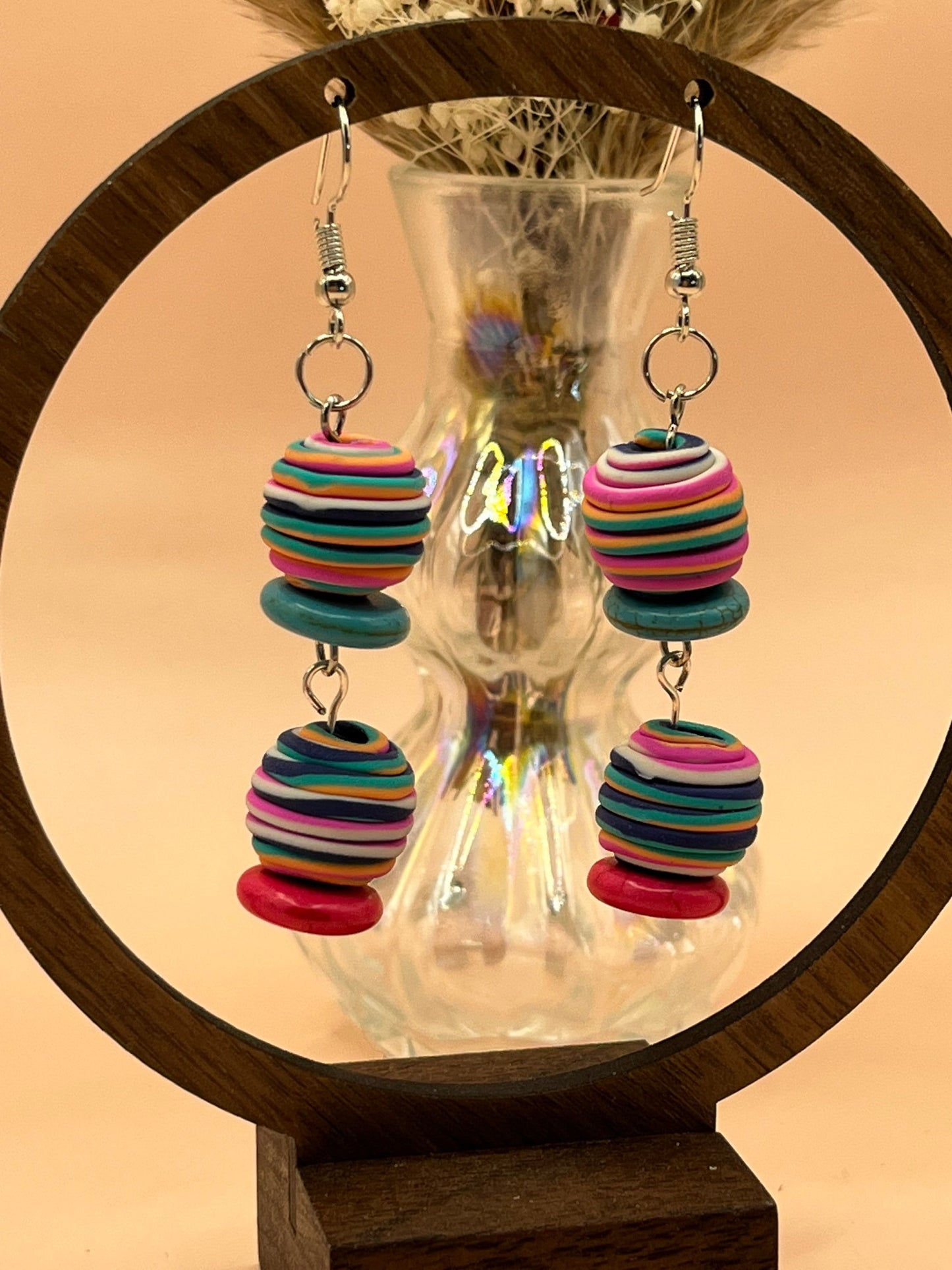 Funky Colorful Earrings