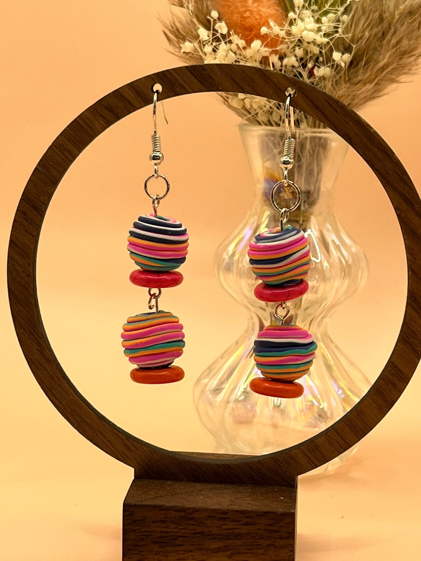 Funky Colorful Earrings